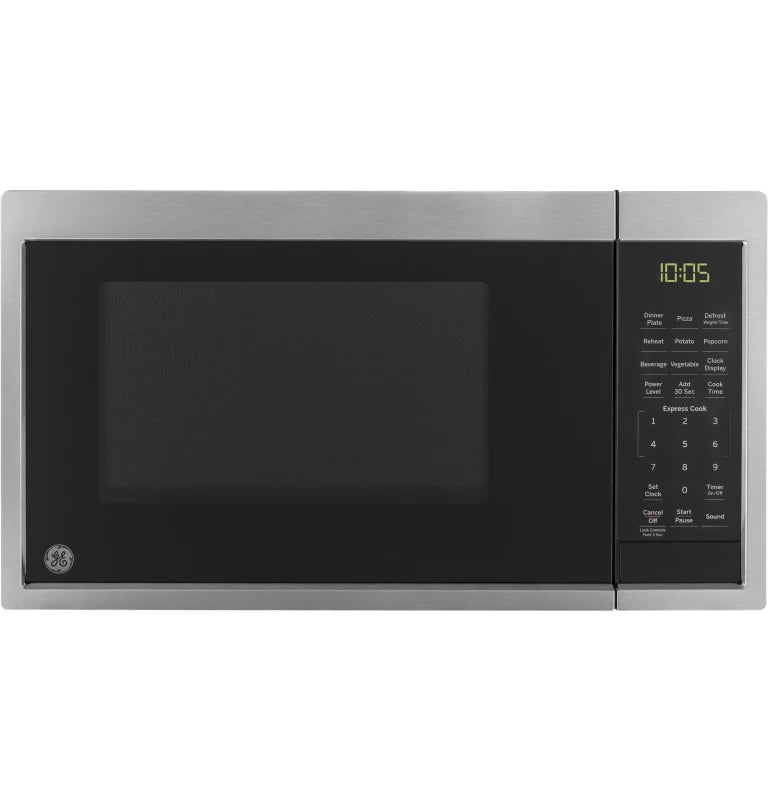 GE 0.9 Cu. Ft. Capacity Countertop Microwave Oven - Stainless Steel (JES1095SMSS)