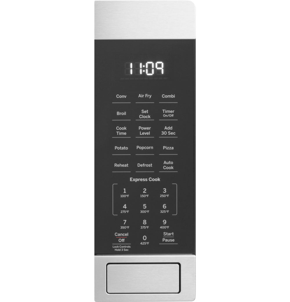 GE 1.0 Cu. Ft. Capacity Countertop Convection Microwave Oven with Air Fry - Stainless Steel (JES1109RRSS)