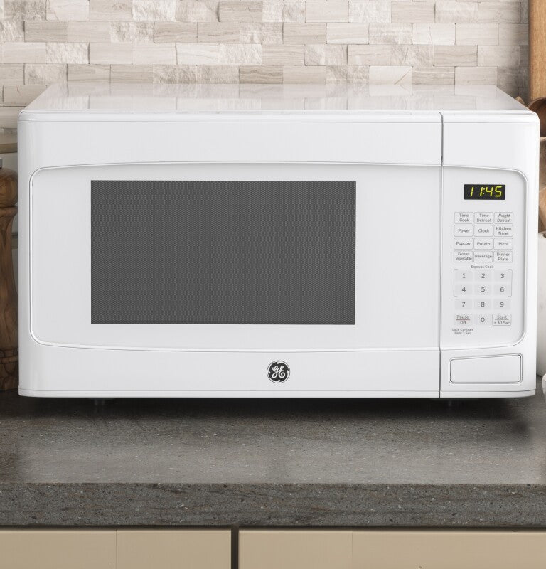 GE 1.1 Cu. Ft. Capacity Countertop Microwave Oven - White (JES1145DLWW)