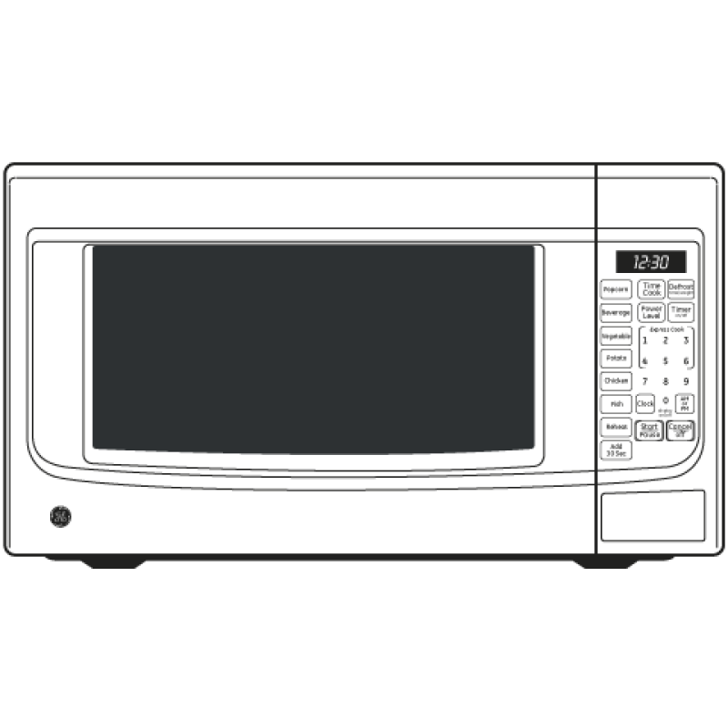 GE 1.4 Cu. Ft. Countertop Microwave Oven - Other (JES1460DSWW)