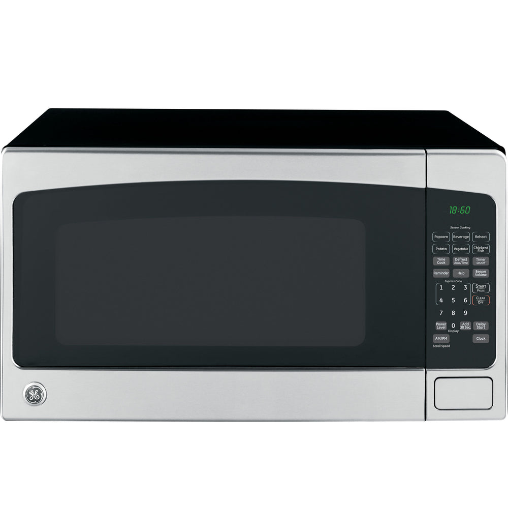 GE 2.0 Cu. Ft. Capacity Countertop Microwave Oven - Stainless Steel/Black (JES2051SNSS)