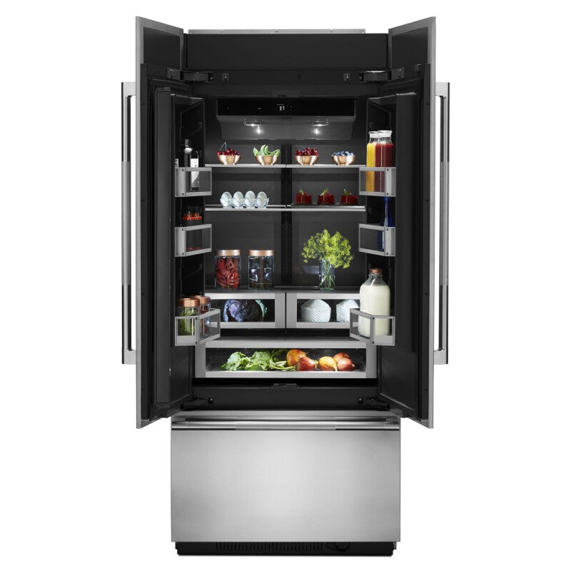 JennAir 36" Panel-Ready Built-In French Door Refrigerator - Panel Ready (JF36NXFXDE)