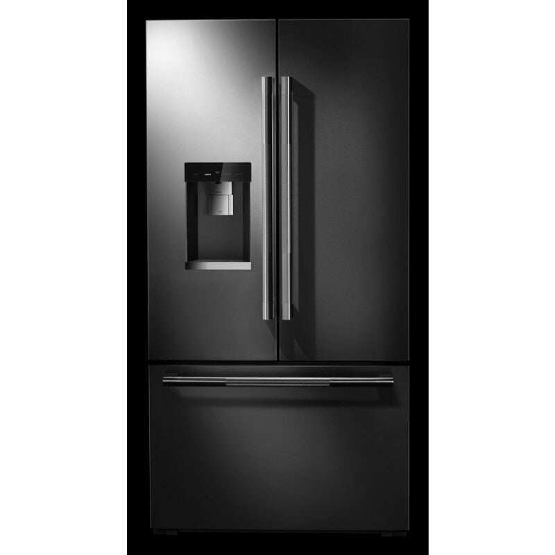 JennAir 72” Counter-Depth French Door Refrigerator with Obsidian Interior - Stainless Steel (JFFCC72EHL)