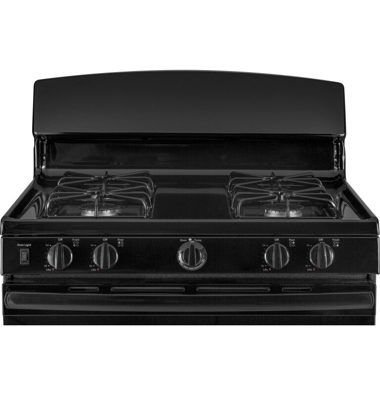 GE 30" Free-Standing Gas Range - Black (JGBS30DEKBB)