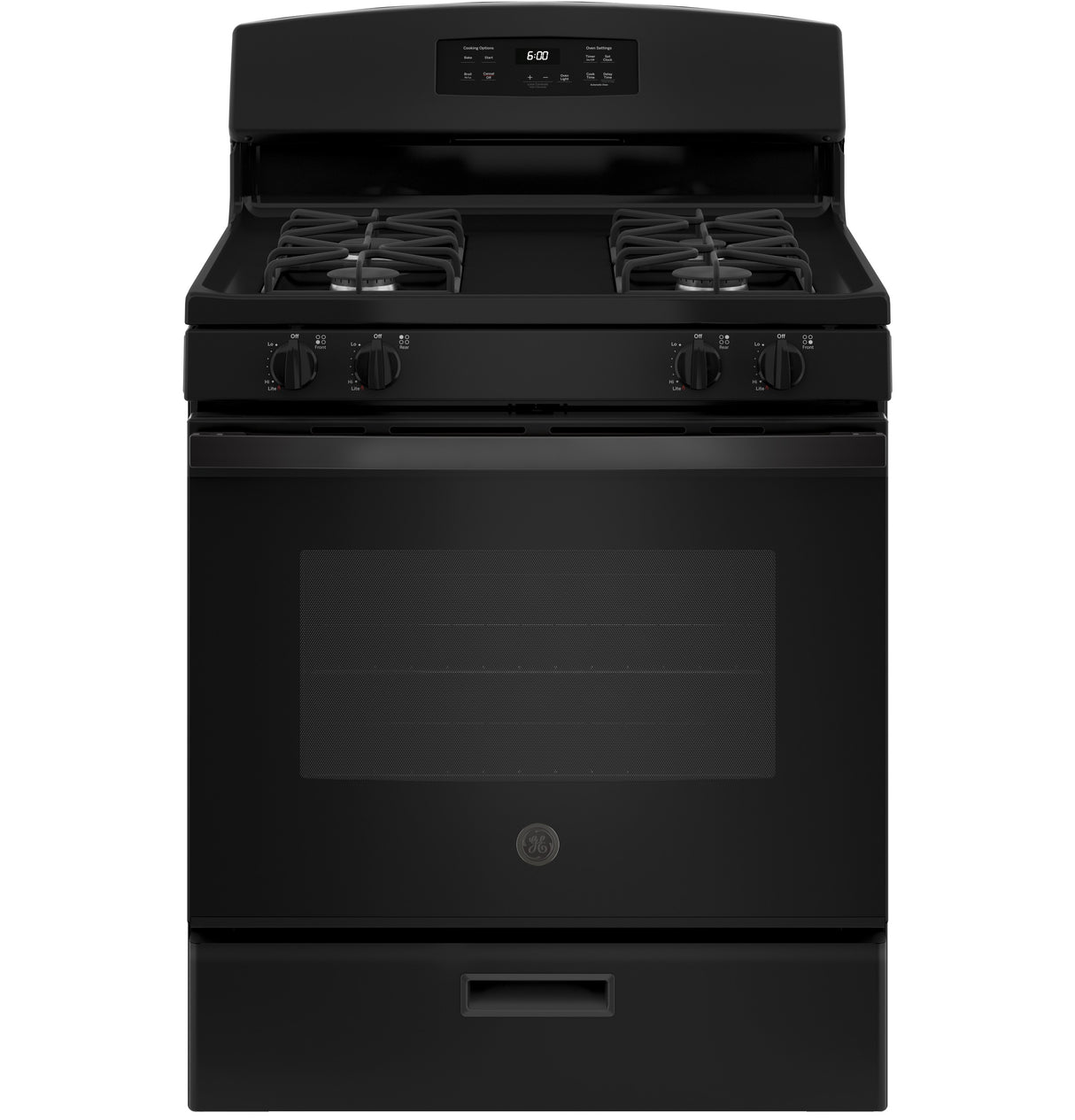 GE 30" Free-Standing Gas Range - Black (JGBS60DEKBB)