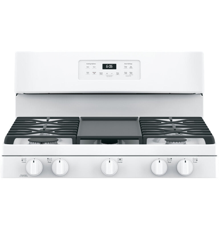 GE 30" Free-Standing Gas Range - White (JGBS66DEKWW)