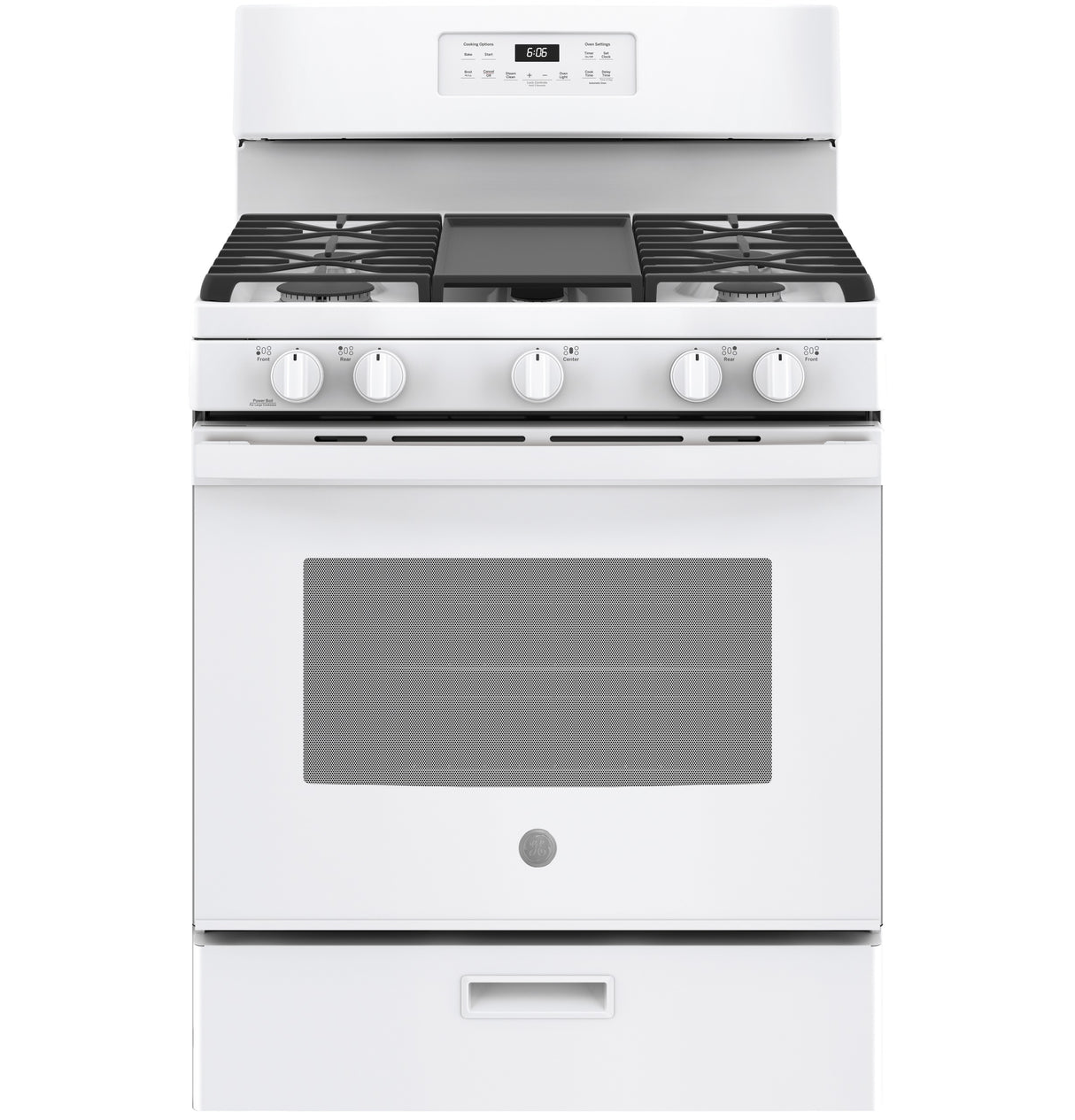 GE 30" Free-Standing Gas Range - White (JGBS66DEKWW)