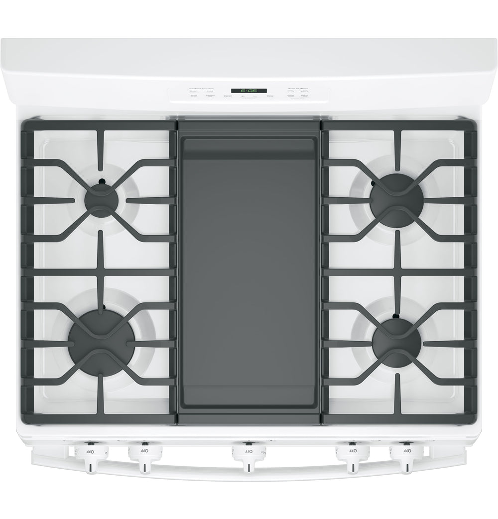 GE 30" Free-Standing Gas Range - White (JGBS66DEKWW)