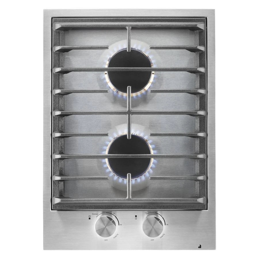JennAir Custom 15” 2-burner Gas Cooktop - Stainless Steel (JGC3215GS)