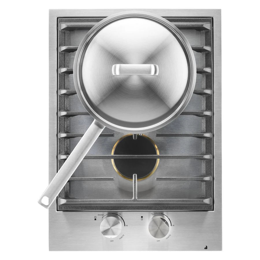 JENNAIR Custom 15” 2-Burner Gas Cooktop - Stainless Steel (JGC3215GS)