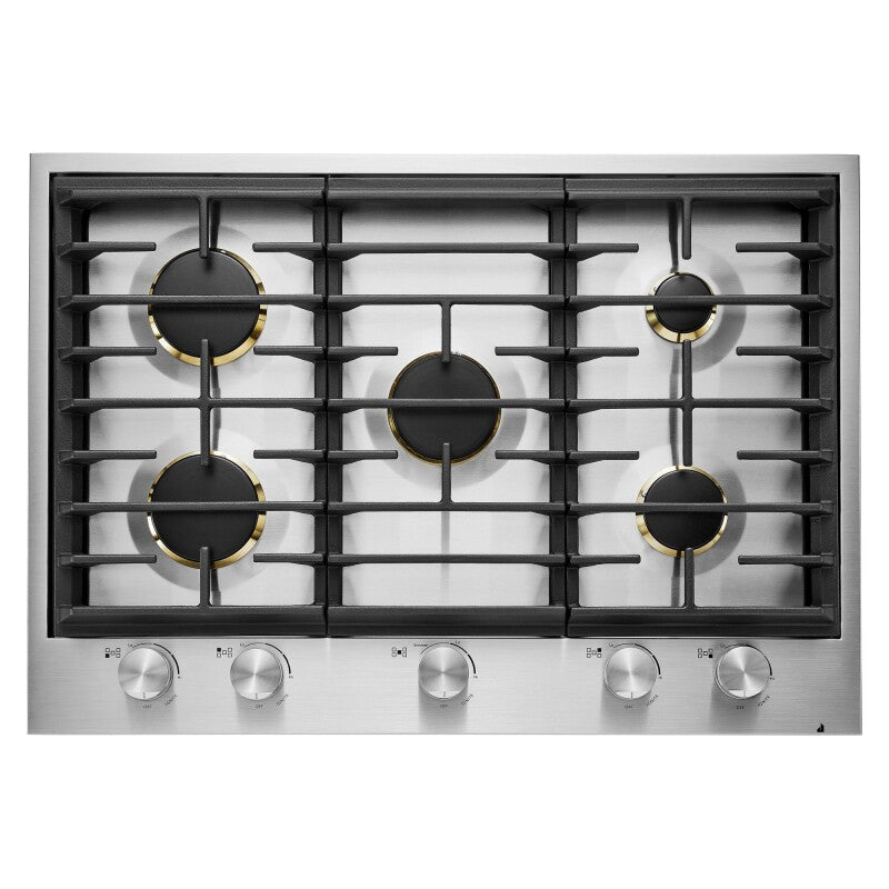 JennAir Euro-Style 30" 5-Burner Gas Cooktop - Stainless Steel (JGC3530GS)