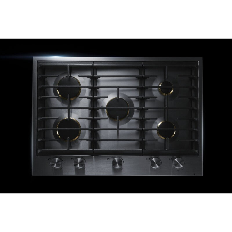 JennAir Euro-Style 30" 5-Burner Gas Cooktop - Stainless Steel (JGC3530GS)