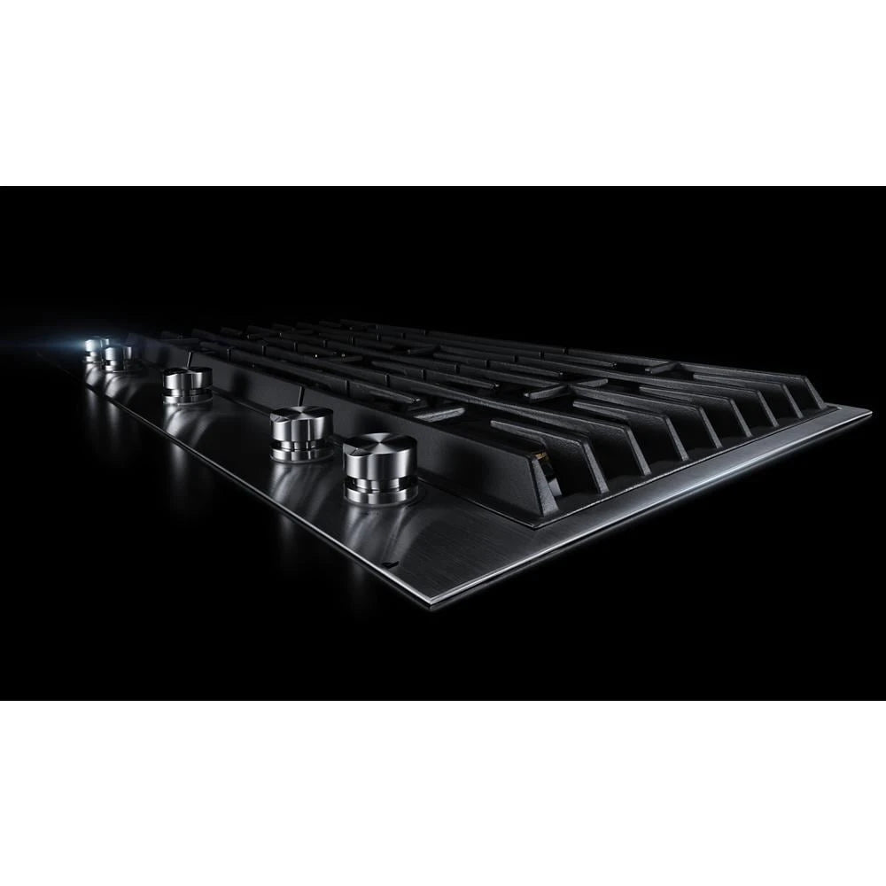 JENNAIR Euro-style 36" 5-burner Gas Cooktop - Stainless Steel (JGC3536GS)