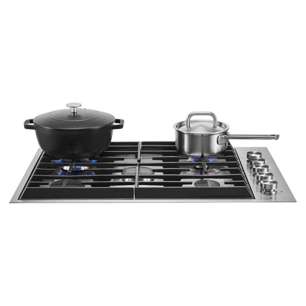 JENNAIR Euro-style 30" 5-burner Gas Cooktop - Stainless Steel (JGC7530BS)