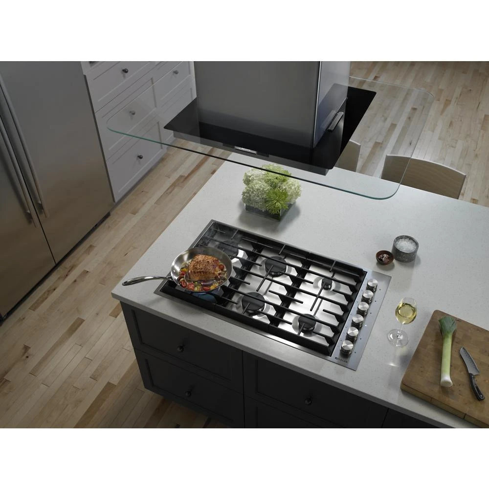 JENNAIR Euro-style 36" 6-burner Gas Cooktop - Stainless Steel (JGC7636BS)