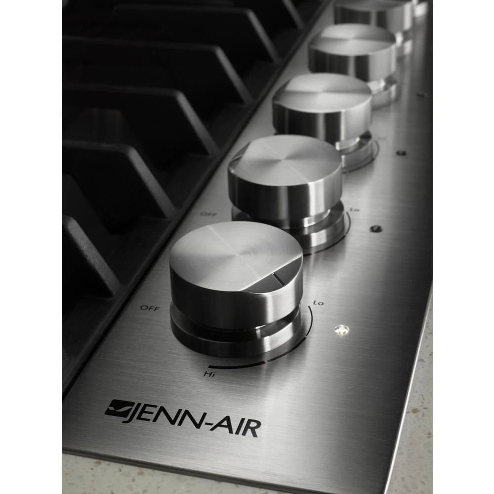 JENNAIR Euro-style 36" 6-burner Gas Cooktop - Stainless Steel (JGC7636BS)