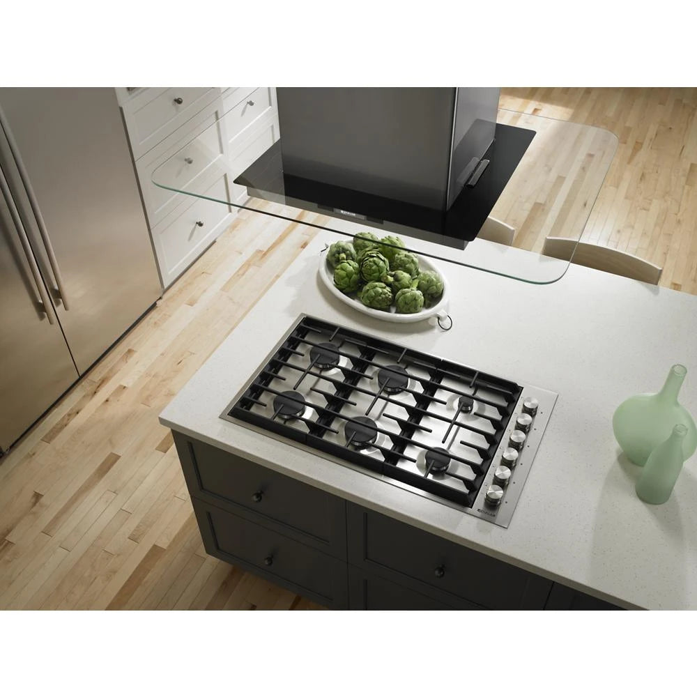 JENNAIR Euro-style 36" 6-burner Gas Cooktop - Stainless Steel (JGC7636BS)