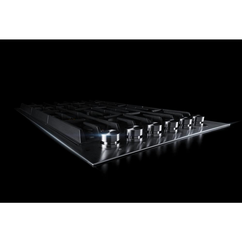 JennAir Euro-Style 36" 6-Burner Gas Cooktop - Stainless Steel (JGC7636BS)