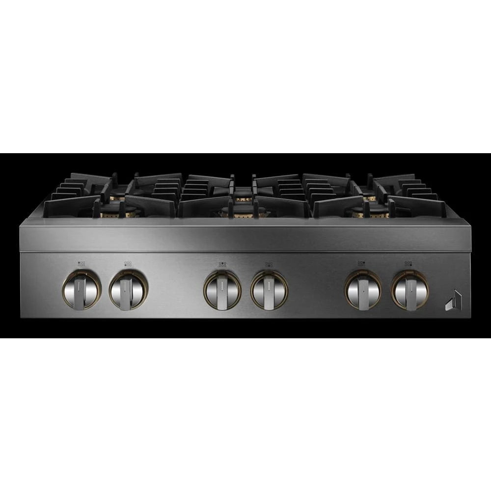 JENNAIR Rise™ 36" Gas Rangetop - Stainless Steel (JGCP436HL)