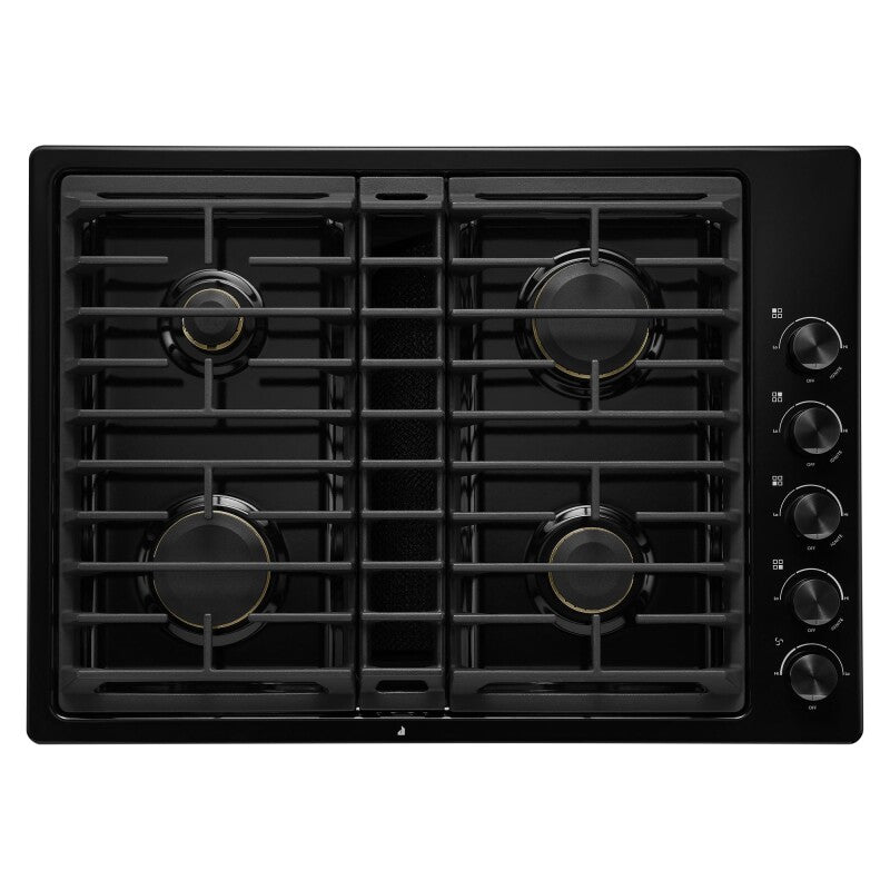 JennAir 30” JX3™ Gas Downdraft Cooktop - Black (JGD3430GB)