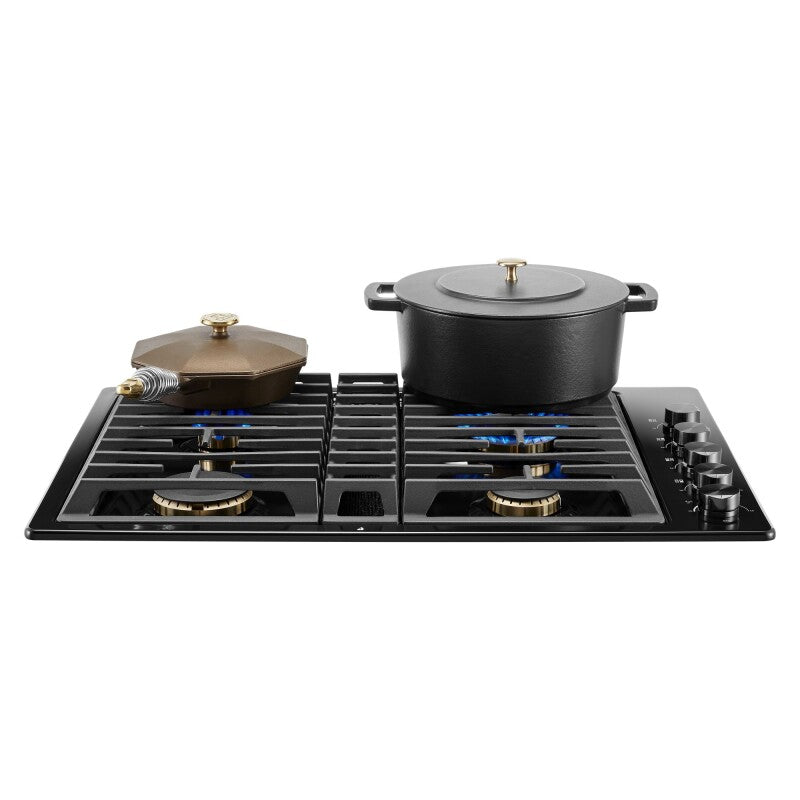 JennAir 30” JX3™ Gas Downdraft Cooktop - Black (JGD3430GB)
