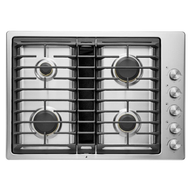 JennAir 30” JX3™ Gas Downdraft Cooktop - Stainless Steel (JGD3430GS)