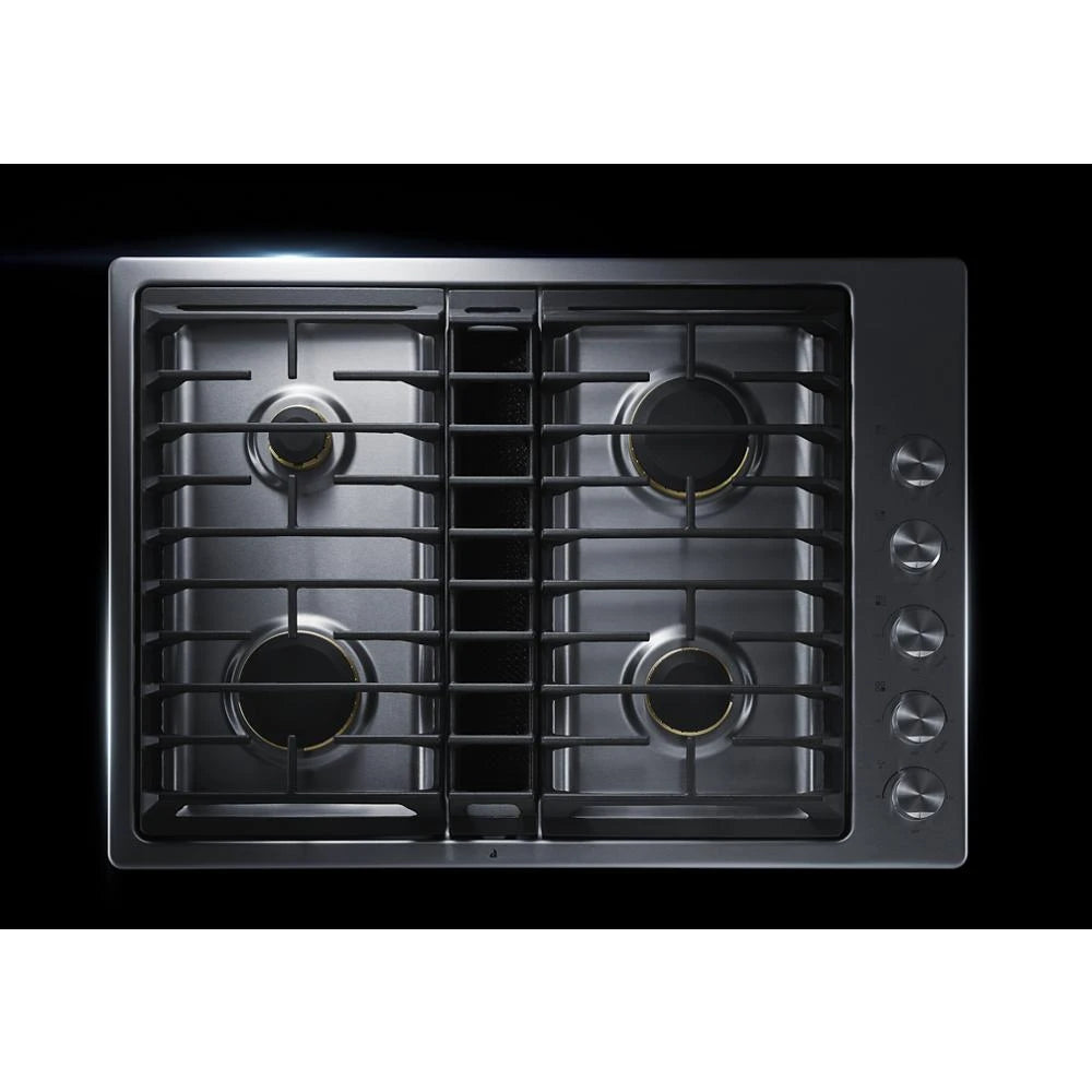 JENNAIR 30” JX3™ Gas Downdraft Cooktop - Stainless Steel (JGD3430GS)