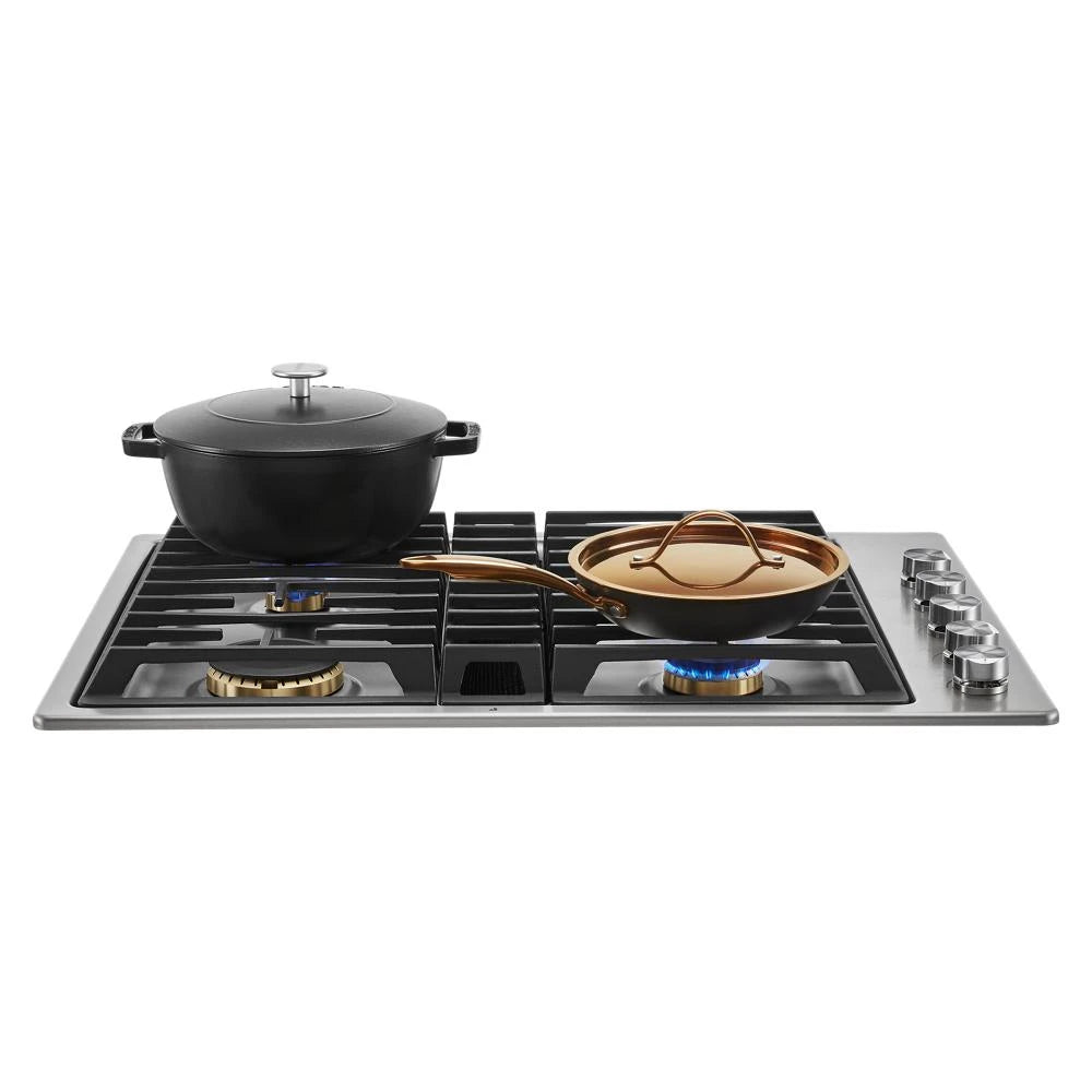 JENNAIR 30” JX3™ Gas Downdraft Cooktop - Stainless Steel (JGD3430GS)