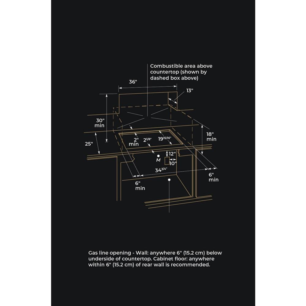 JENNAIR 36” Jx3™ Gas Downdraft Cooktop - Black (JGD3536GB)