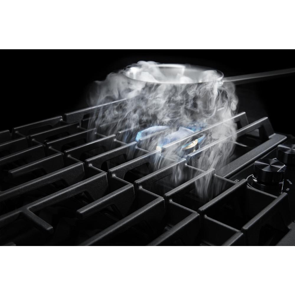 JENNAIR 36” Jx3™ Gas Downdraft Cooktop - Black (JGD3536GB)