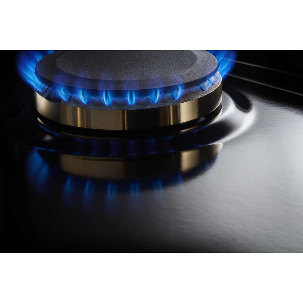 JENNAIR 36” Jx3™ Gas Downdraft Cooktop - Black (JGD3536GB)
