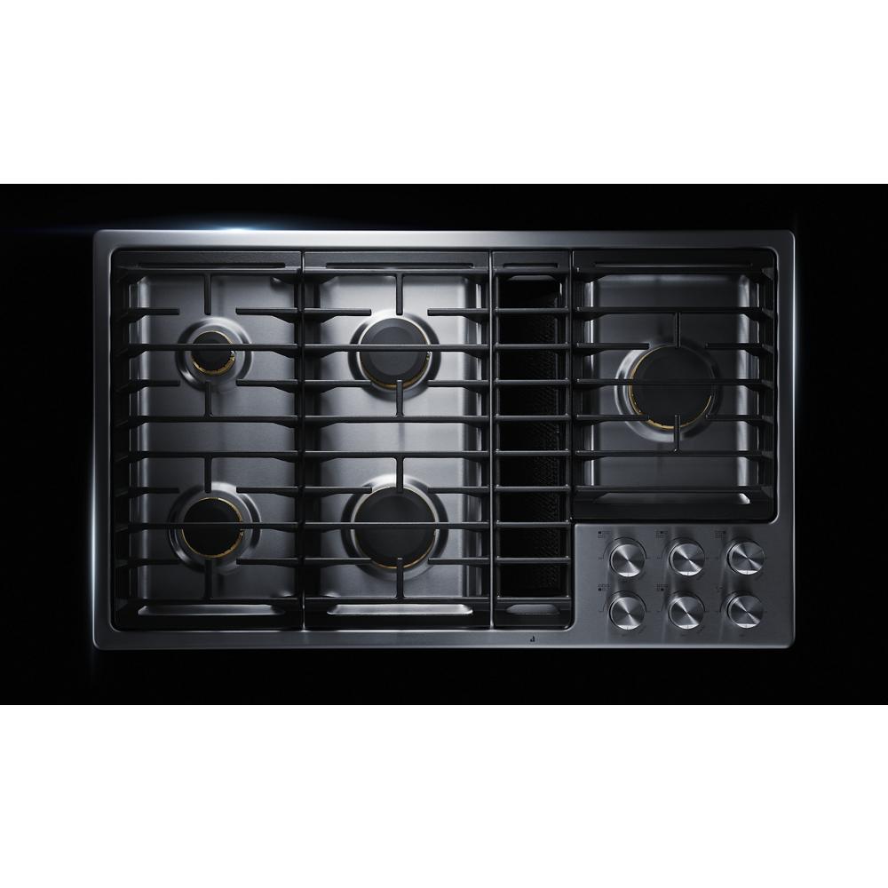 JENNAIR Euro-style 36" Jx3™ Gas Downdraft Cooktop - Stainless Steel (JGD3536GS)