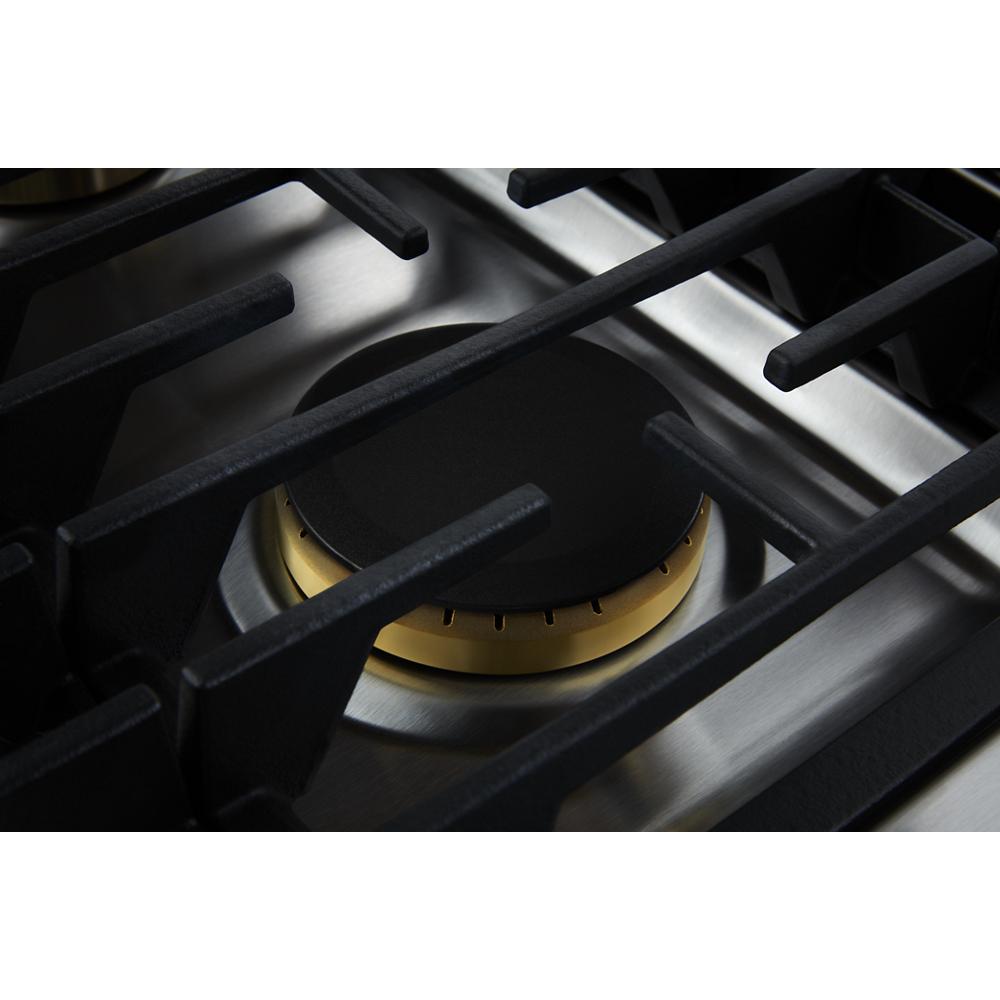 JENNAIR Euro-style 36" Jx3™ Gas Downdraft Cooktop - Stainless Steel (JGD3536GS)