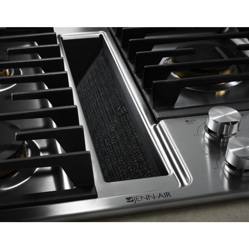 JENNAIR Euro-style 36" Jx3™ Gas Downdraft Cooktop - Stainless Steel (JGD3536GS)