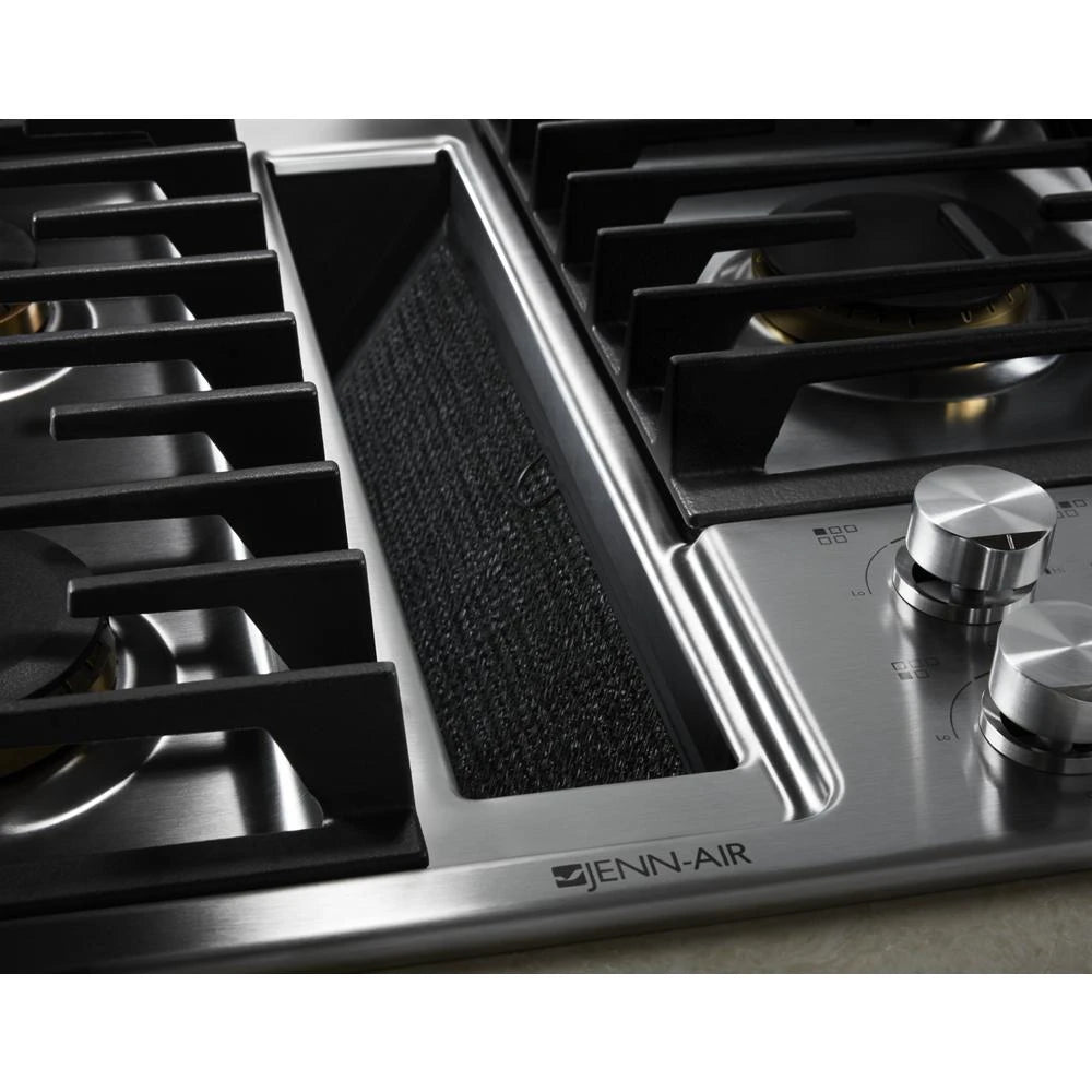 JENNAIR JENN AIR CKTP GAS 36" DOWNDRAFT - Stainless Steel (JGD3536GS)