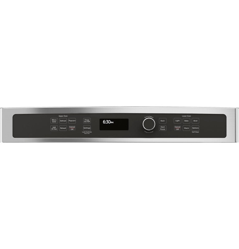 GE 27" Built-In Combination Microwave/Thermal Wall Oven - Stainless Steel (JK3800SHSS)