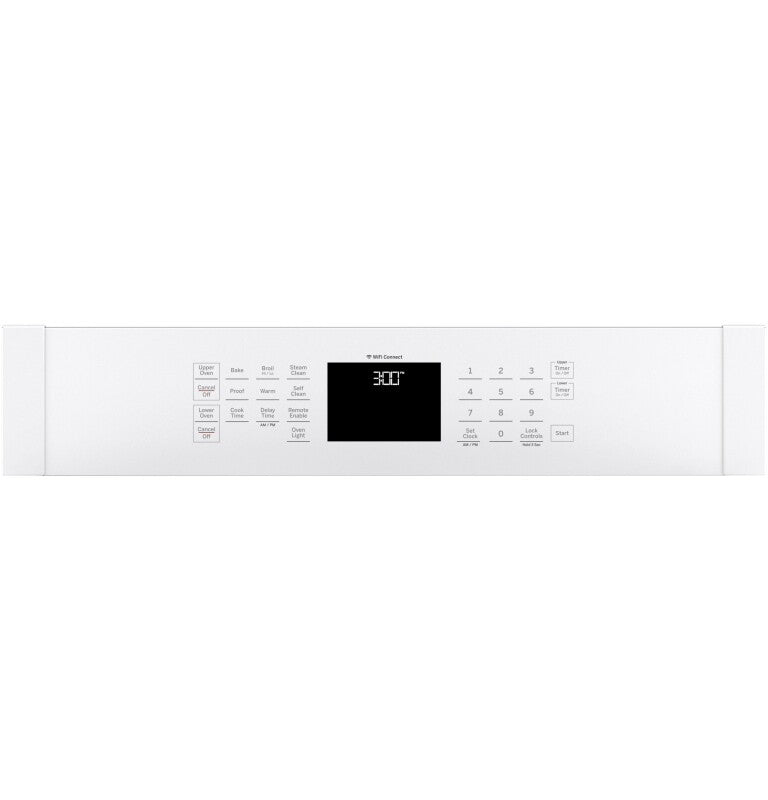 GE 27" Smart Built-In Double Wall Oven - White (JKD3000DNWW)