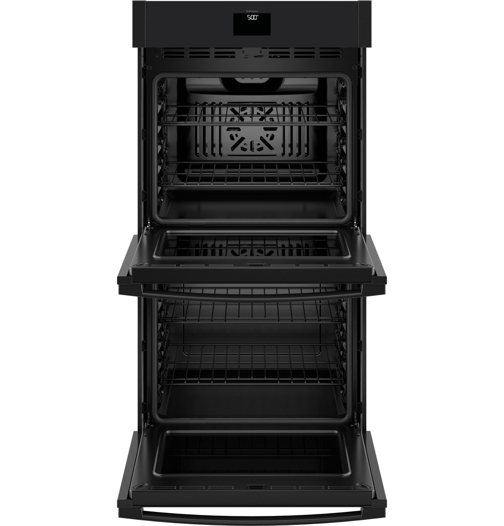 GE 27" Smart Built-In Convection Double Wall Oven with No Preheat Air Fry - Black (JKD5000DVBB)