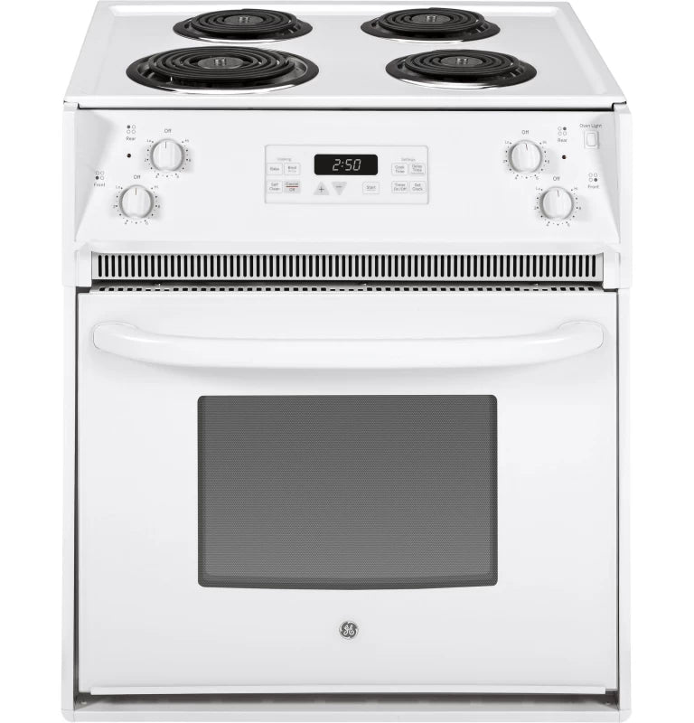 GE 27" Drop-In Electric Range - White (JM250DTWW)