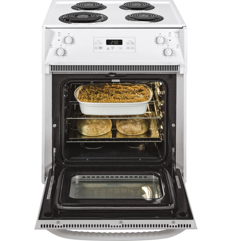 GE 27" Drop-In Electric Range - White (JM250DTWW)