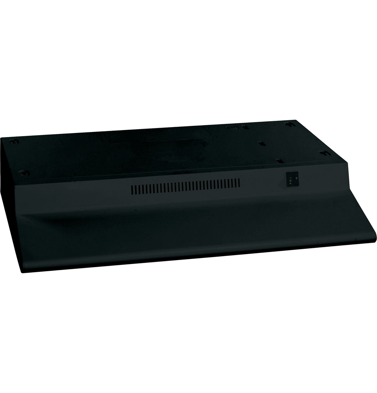 GE Non-Vented Standard Range Hood - Black on Black (JN327HBB)