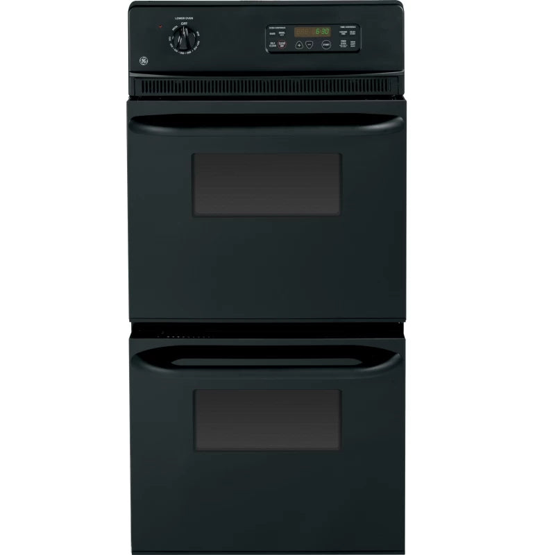 GE 24" Double Wall Oven - Black (JRP28BJBB)