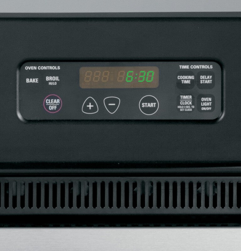 GE 24" Electric Single Standard Clean Wall Oven - Stainless Steel (JRS06SKSS)
