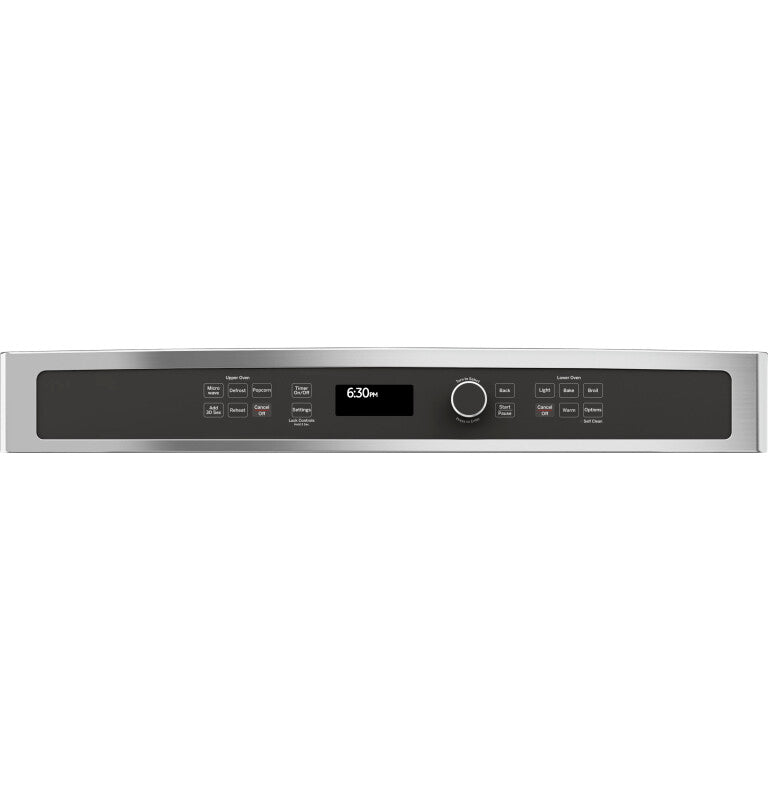 GE 30" Combination Double Wall Oven - Stainless Steel (JT3800SHSS)