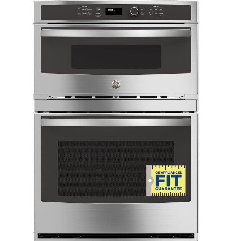 GE 30" Combination Double Wall Oven - Stainless Steel (JT3800SHSS)