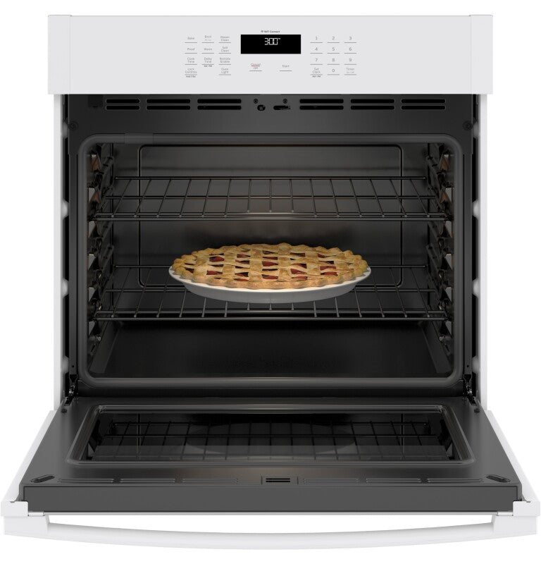 GE 30" Smart Built-In Self-Clean Single Wall Oven - White (JTS3000DNWW)