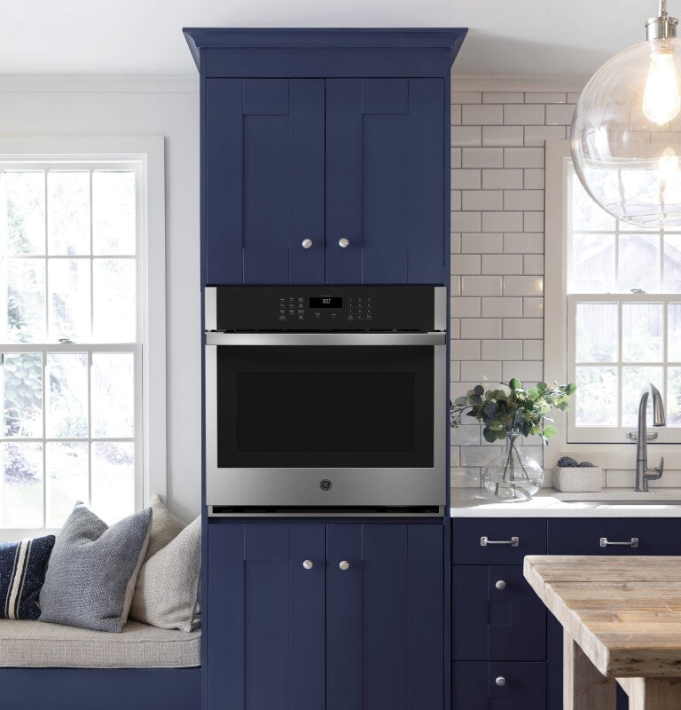 GE 30" Smart Built-In Self-Clean Single Wall Oven - Stainless Steel (JTS3000SNSS)