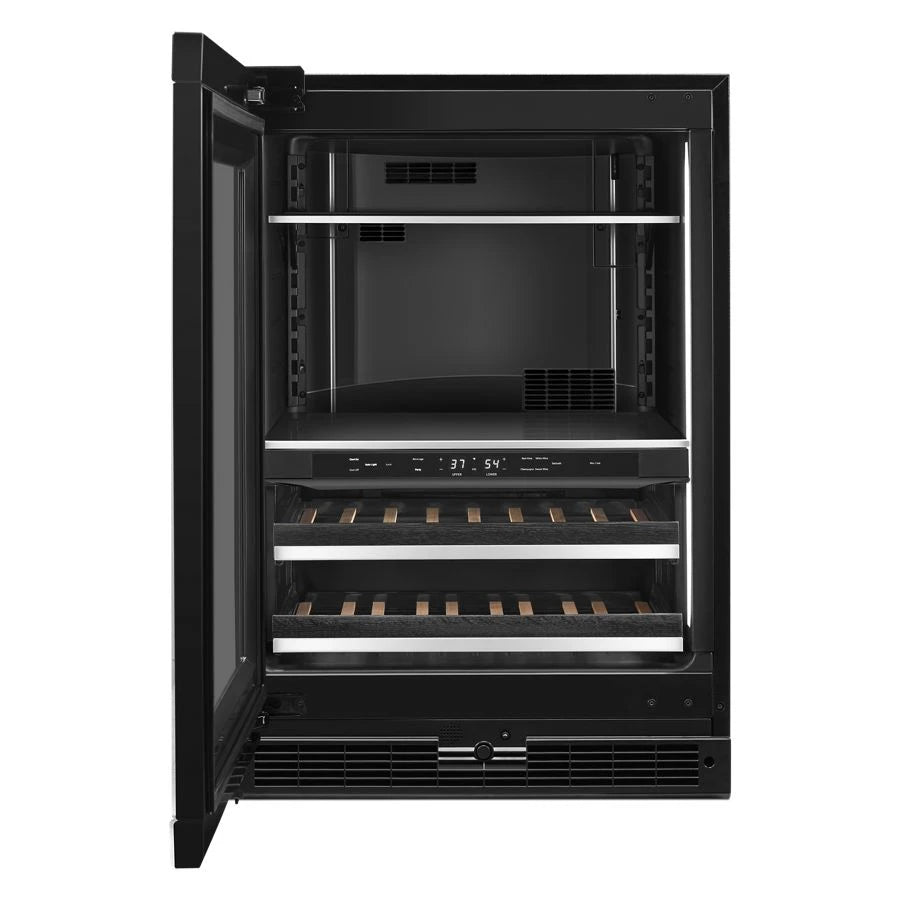 JENNAIR Panel-ready 24" Built-in Undercounter Beverage Center, Left Swing - Panel Ready (JUBFL242HX)