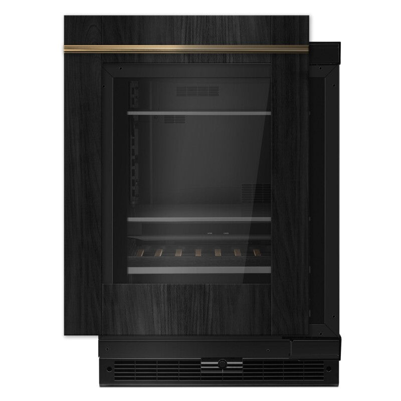 JennAir Panel-Ready 24" Built-In Undercounter Beverage Center, Right Swing - Stainless Steel (JUBFR242HX)