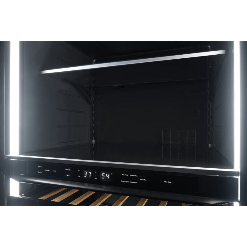 JennAir Panel-Ready 24" Built-In Undercounter Beverage Center, Right Swing - Stainless Steel (JUBFR242HX)